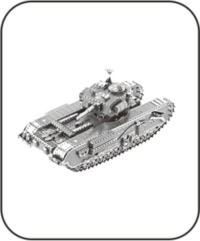 Metal Eart Churchill Tank
